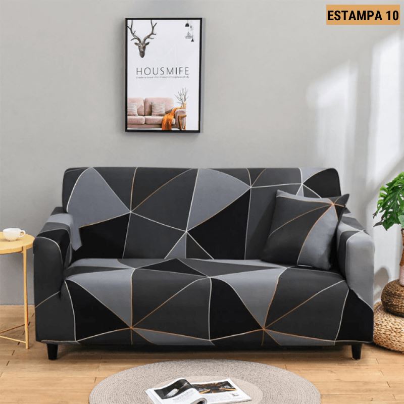Capa de Sofá Mágica Estampada Magic Cover