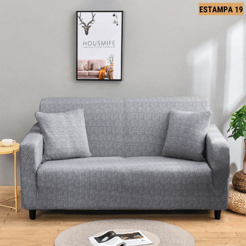 Capa de Sofá Mágica Estampada Magic Cover