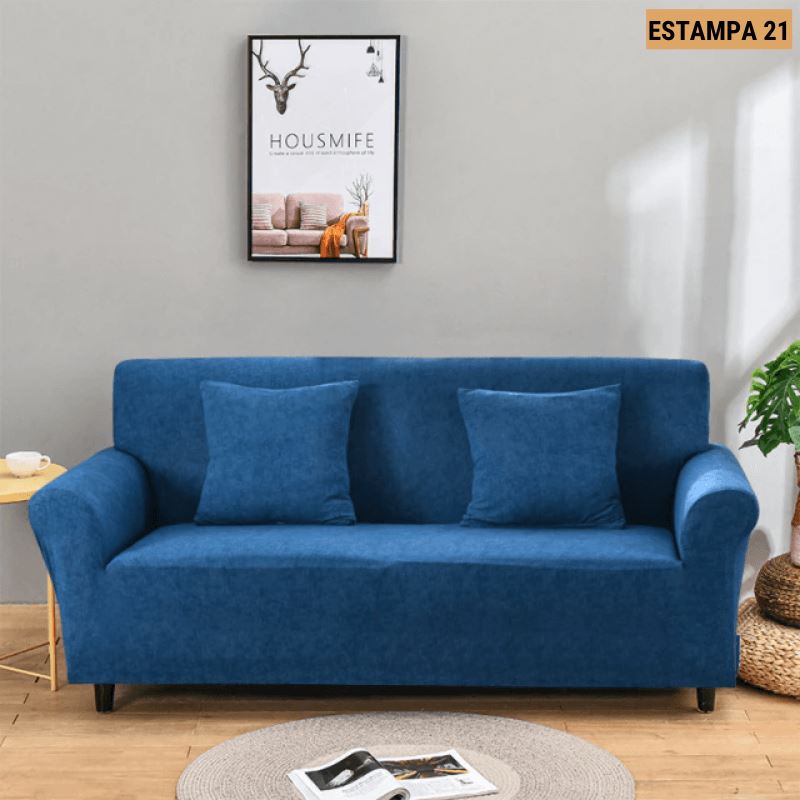 Capa de Sofá Mágica Estampada Magic Cover