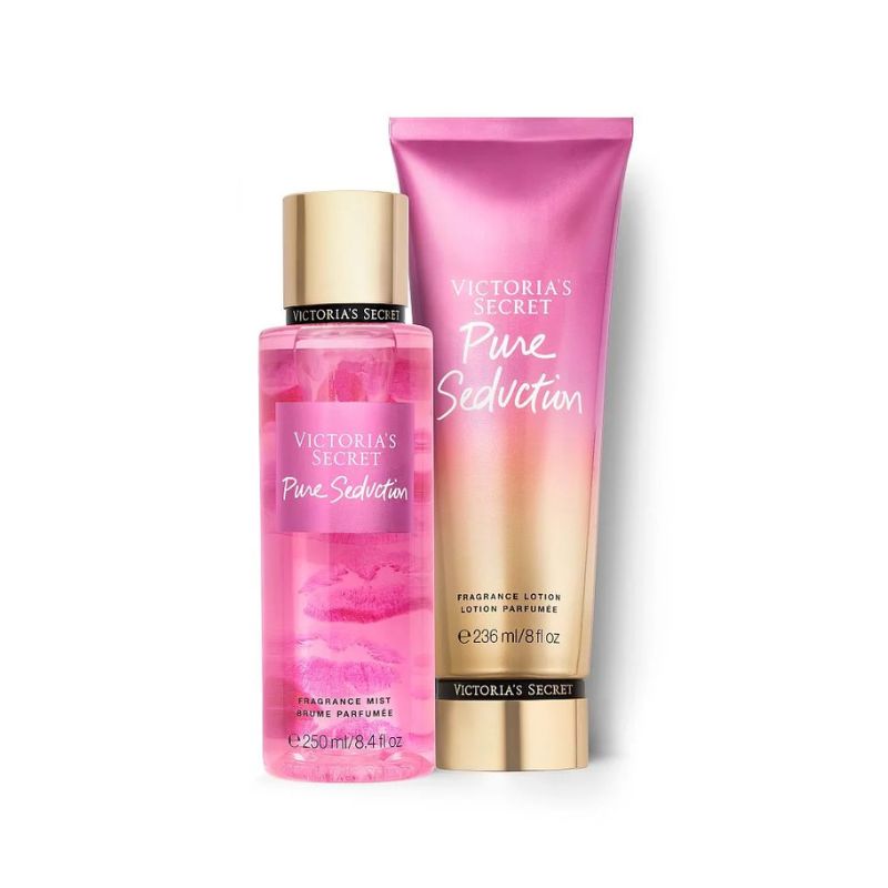 Kit Victoria’s Secret Pure Seduction - Hidratante 236ml + Body Splash 250ml