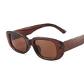 Óculos de Sol Vintage Retangular Feminino