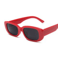 Óculos de Sol Vintage Retangular Feminino