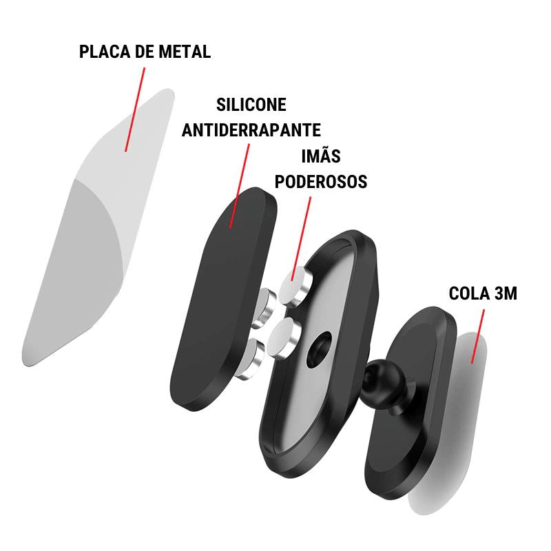 Suporte para Celular Veicular Magnetic Phone